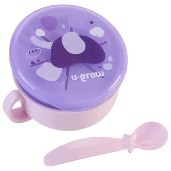 Bol U-GROW A-2504PP Pentru fetițe / 6+ luni / Purple photo 4 Bol U-GROW A-2504PP Pentru fetițe / 6+ luni / Purple photo 4