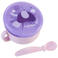 Bol U-GROW A-2504PP Pentru fetițe / 6+ luni / Purple photo 4