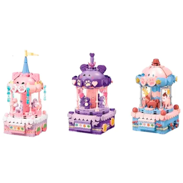 Конструктор Sluban Carousel Классический/ Разноцветный photo 2 Конструктор Sluban Carousel Классический/ Разноцветный photo 2