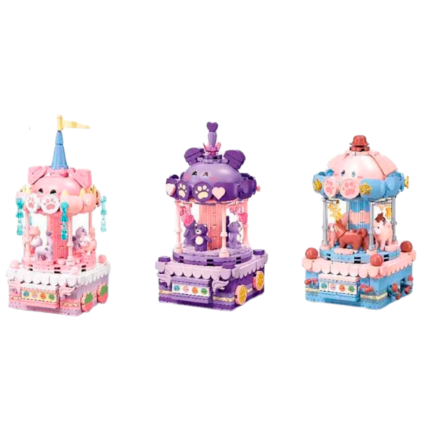 Конструктор Sluban Carousel Классический/ Разноцветный photo 2 Конструктор Sluban Carousel Классический/ Разноцветный photo 2