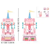 Конструктор Sluban Carousel Классический/ Разноцветный photo 8