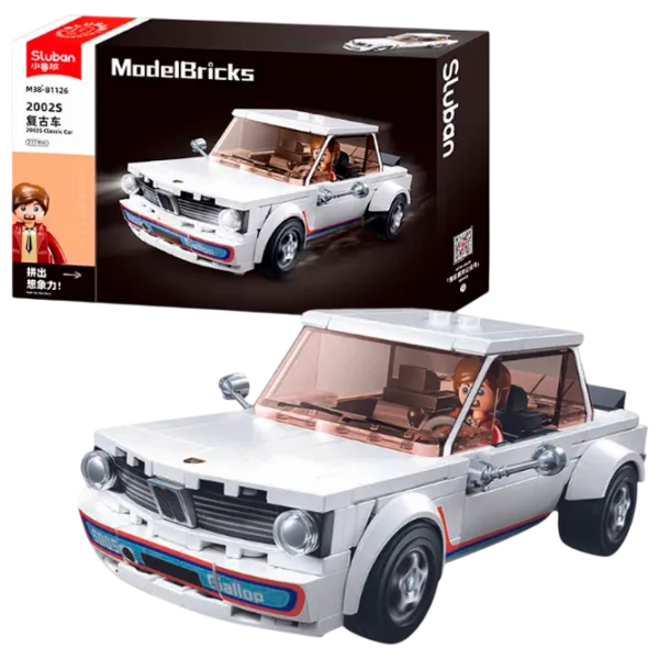 Constructor Sluban Classic car Mașină/ White photo 1 Constructor Sluban Classic car Mașină/ White photo 1