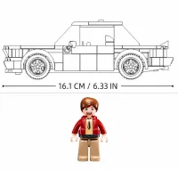 Конструктор Sluban Classic car Автомобиль/ Белый photo 3