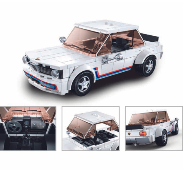 Constructor Sluban Classic car Mașină/ White photo 5 Constructor Sluban Classic car Mașină/ White photo 5