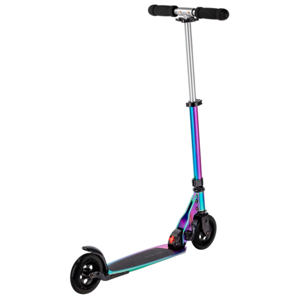 Детский двухколёсный самокат Micro Speed (SA0244) 100 кг/ Неохром photo 3