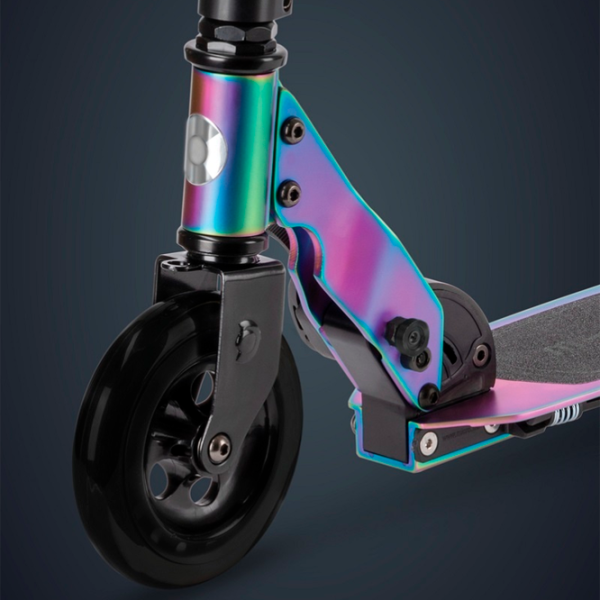 Детский двухколёсный самокат Micro Speed (SA0244) 100 кг/ Неохром photo 6