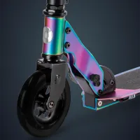 Trotinetă pentru copii cu două roți Micro Speed (SA0244) 100 kg/ Neochrome photo 6