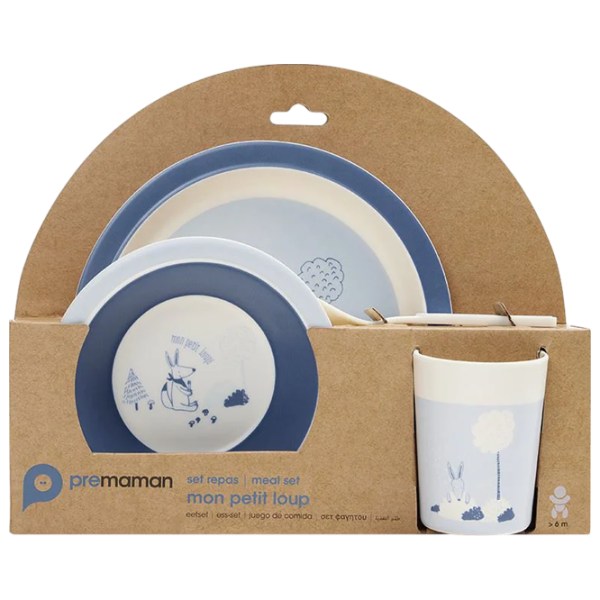 Set Premaman Disney Little Wolf Pentru băieți / 6+ luni / Blue photo 2 Set Premaman Disney Little Wolf Pentru băieți / 6+ luni / Blue photo 2