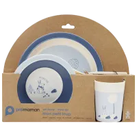 Set Premaman Disney Little Wolf Pentru băieți / 6+ luni / Blue photo 2