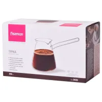 Турка Fissman 9439 0.65л / Металл / Прозрачный photo 4