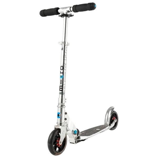 Детский двухколёсный самокат Micro Speed (SA0142) 100 кг/ Серебряный photo 1