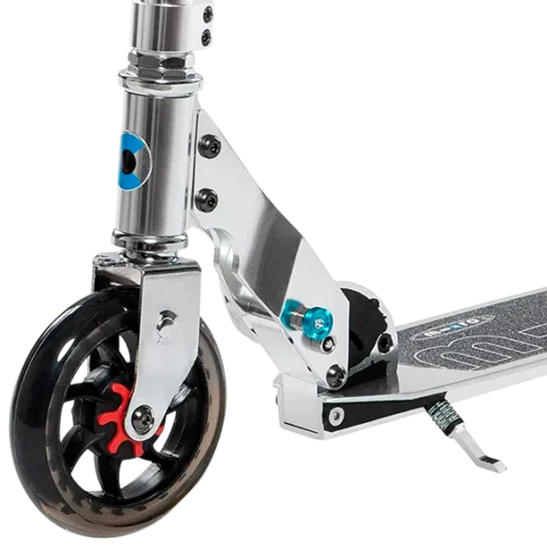 Детский двухколёсный самокат Micro Speed (SA0142) 100 кг/ Серебряный photo 2