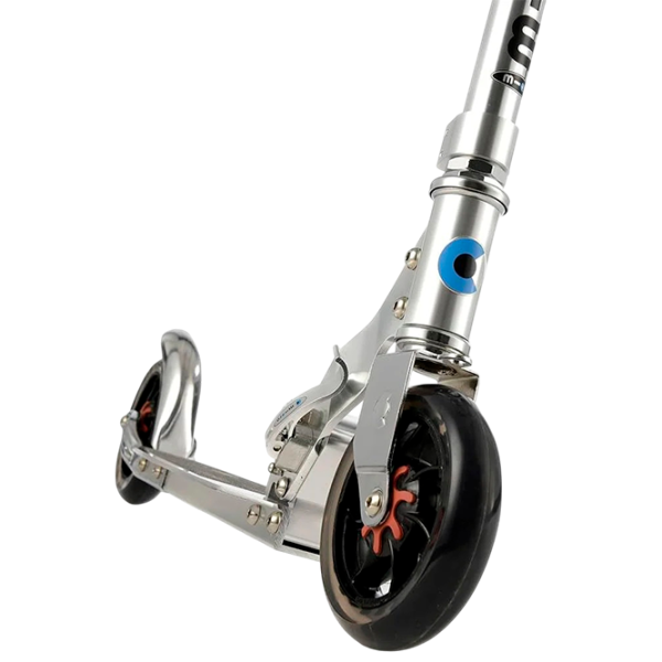 Детский двухколёсный самокат Micro Speed (SA0142) 100 кг/ Серебряный photo 3