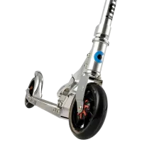 Trotinetă pentru copii cu două roți Micro Speed (SA0142) 100 kg/ Silver photo 3