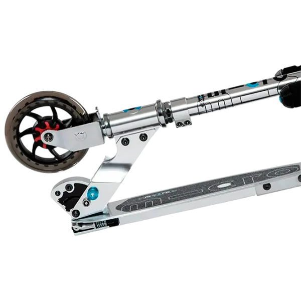 Детский двухколёсный самокат Micro Speed (SA0142) 100 кг/ Серебряный photo 4