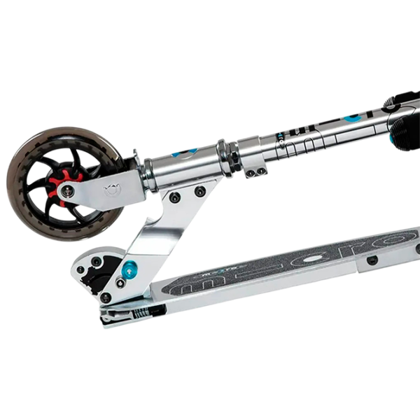 Детский двухколёсный самокат Micro Speed (SA0142) 100 кг/ Серебряный photo 4