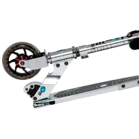 Trotinetă pentru copii cu două roți Micro Speed (SA0142) 100 kg/ Silver photo 4