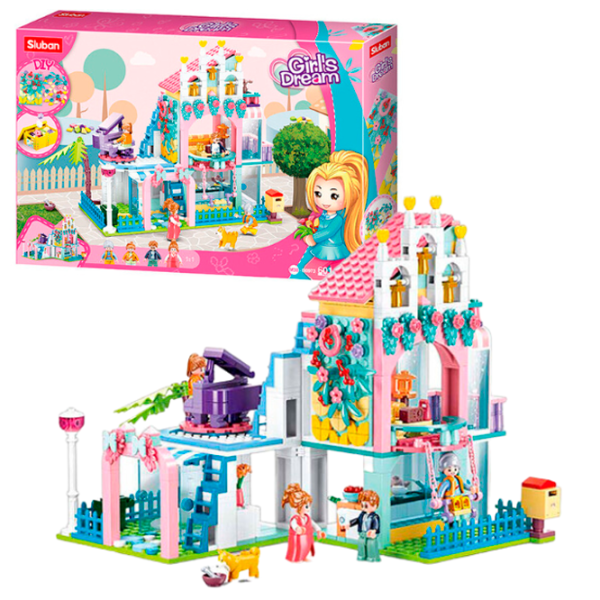 Constructor Sluban Dream Apartment Clasic/ Multicolor photo 2