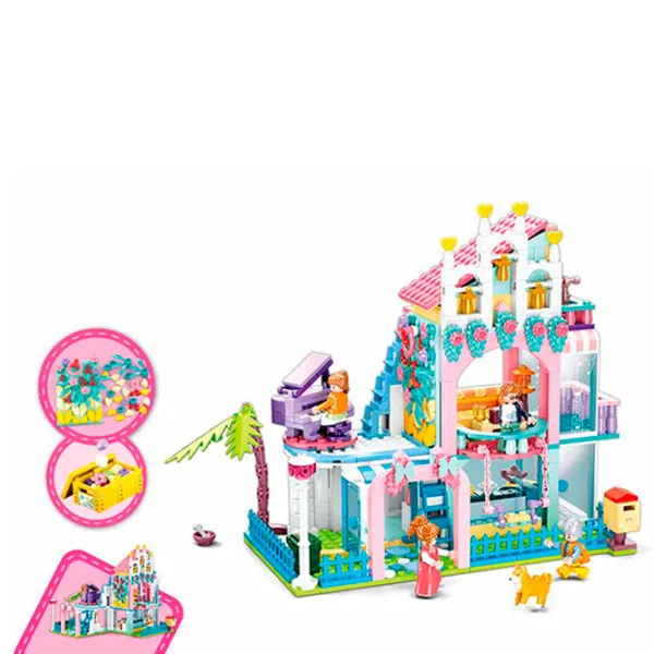 Constructor Sluban Dream Apartment Clasic/ Multicolor photo 4