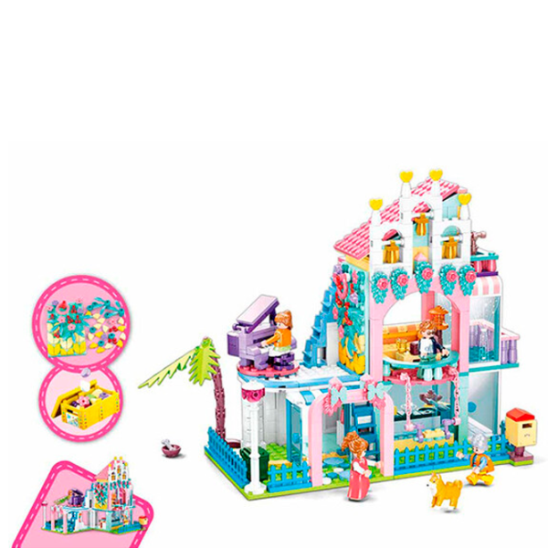 Constructor Sluban Dream Apartment Clasic/ Multicolor photo 4