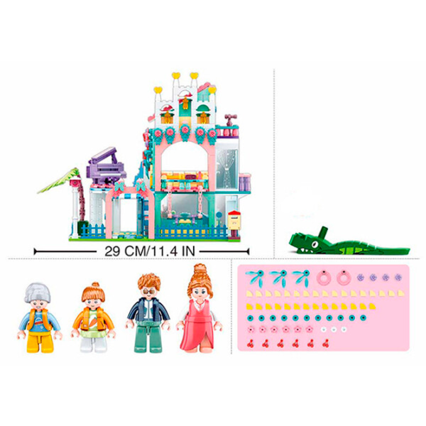 Constructor Sluban Dream Apartment Clasic/ Multicolor photo 5