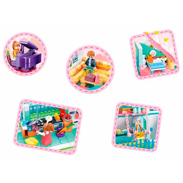 Constructor Sluban Dream Apartment Clasic/ Multicolor photo 6