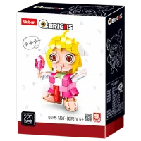 Constructor Sluban Su Figuri/ Pink