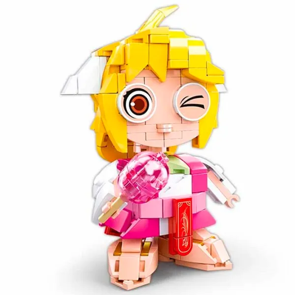 Constructor Sluban Su Figuri/ Pink photo 2