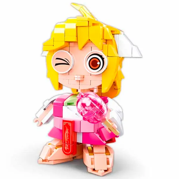 Constructor Sluban Su Figuri/ Pink photo 5