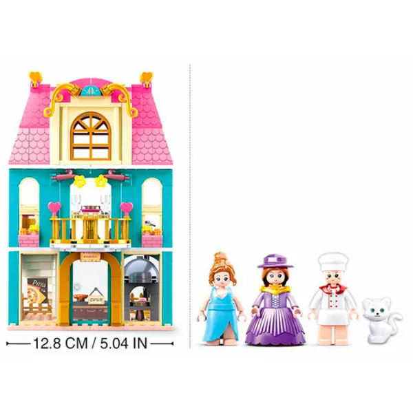 Constructor Sluban Pizzerie Clasic/ Multicolor photo 5