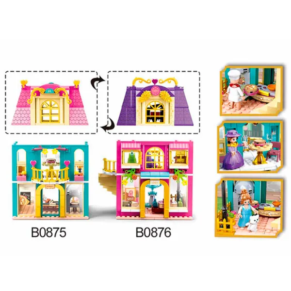 Constructor Sluban Pizzerie Clasic/ Multicolor photo 6