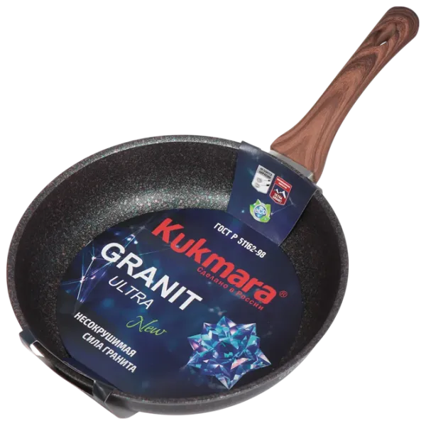 Tigaie Kukmara Granit Ultra SGGG260A Universală / 26 cm / Black photo 5