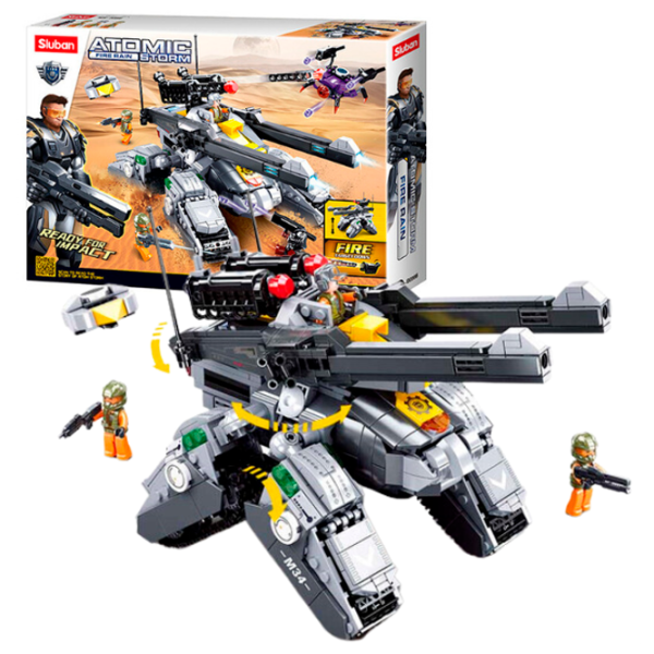 Constructor Sluban Tide of Iron Transport/ Gray photo 2