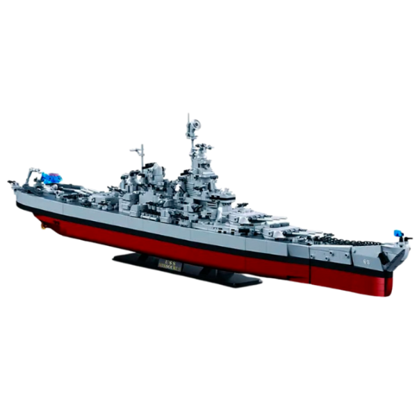 Constructor Sluban Military ship Navă/ Gray photo 4
