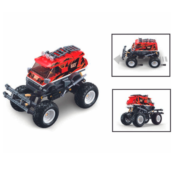 Constructor Sluban Monster Truck Transport/ Red photo 5