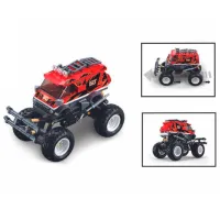 Конструктор Sluban Monster Truck Транспорт/ Красный photo 5