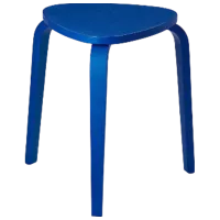 Taburetă Ikea Kyrre Blue