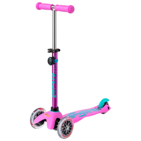 Trotinetă pentru copii cu două roți Micro Smart (MMD126) 50 kg/ Lavender photo 1