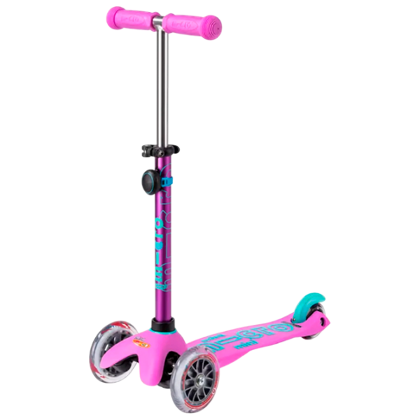 Trotinetă pentru copii cu două roți Micro Smart (MMD126) 50 kg/ Lavender photo 1