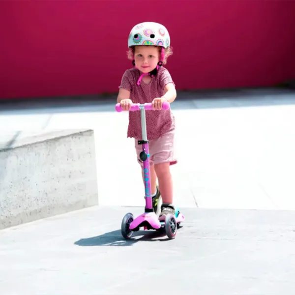 Trotinetă pentru copii cu două roți Micro Smart (MMD126) 50 kg/ Lavender photo 6