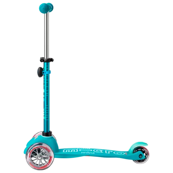 Trotinetă pentru copii cu două roți Micro Smart (MMD127) 50 kg/ Aqua photo 3