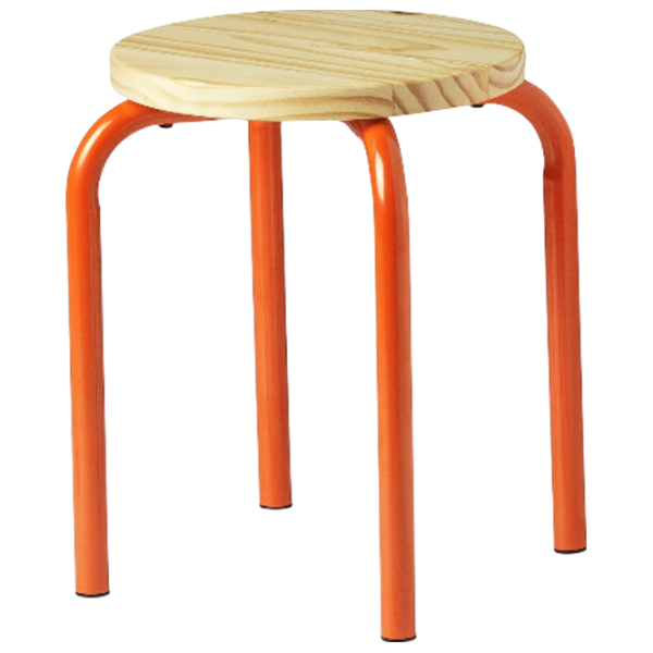 Taburetă Ikea Domsten Orange photo 1