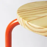 Taburetă Ikea Domsten Orange photo 3
