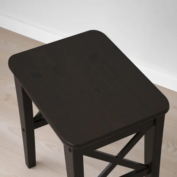 Табурет Ikea Inglof Тёмно-коричневый photo 4
