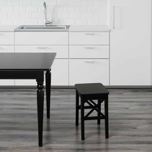 Табурет Ikea Inglof Тёмно-коричневый photo 5
