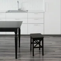 Табурет Ikea Inglof Тёмно-коричневый photo 5