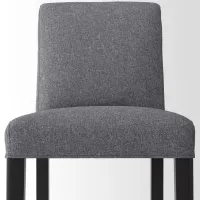 Scaun de bar Ikea Bergmund/Gunnared Textil / Masiv / Black photo 2