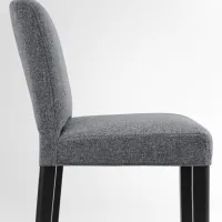 Scaun de bar Ikea Bergmund/Gunnared Textil / Masiv / Black photo 3