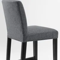 Scaun de bar Ikea Bergmund/Gunnared Textil / Masiv / Black photo 4