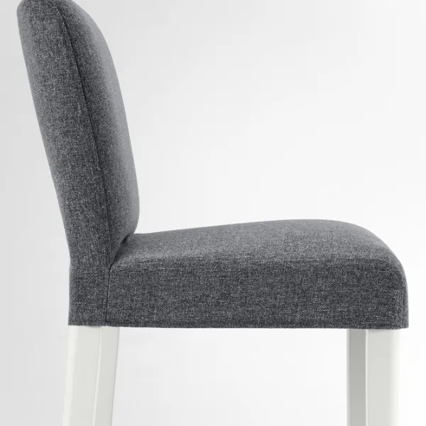 Барный стул Ikea Bergmund/Hallarp  Текстиль / Массив / Белый photo 2 Барный стул Ikea Bergmund/Hallarp  Текстиль / Массив / Белый photo 2